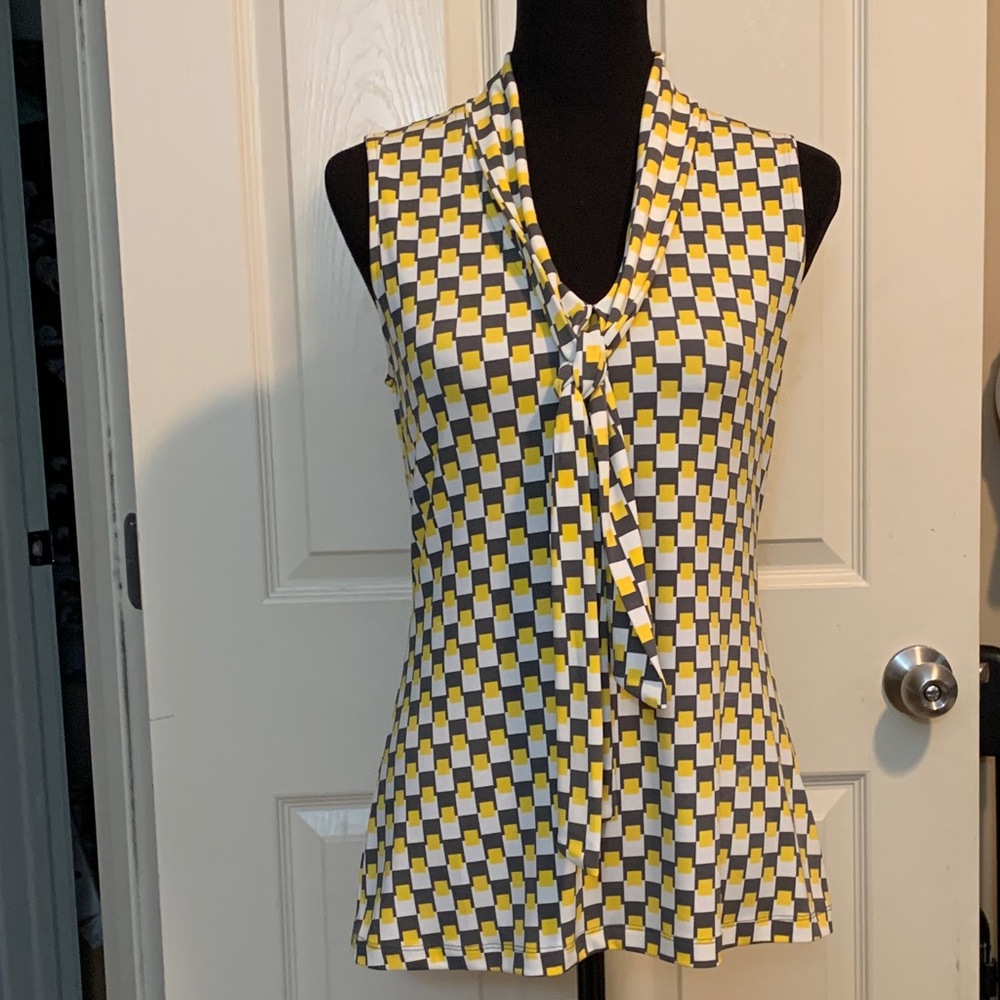 Banana Republic color block blouse